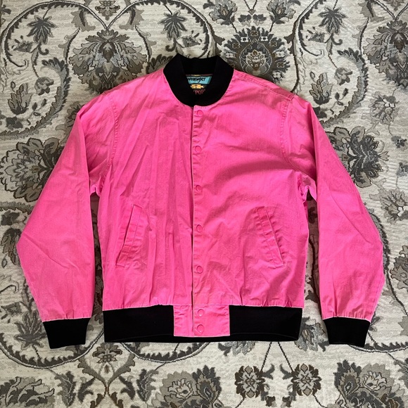 Wrangler Jackets & Coats Vintage Wrangler Brush Popper Jacket